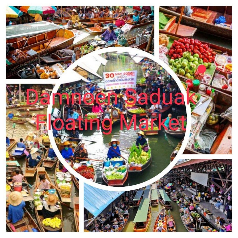 Damnoen Saduak Floating Market